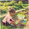 Veesper 11PCS Toddler Gardening Set, Kids Gardening Set Including Shovel, Rake, Watering Pot, Gloves, Apron, Hat, Flowerpot  Tote Bag, Kids Gardening Tools for Boys Girls view 2