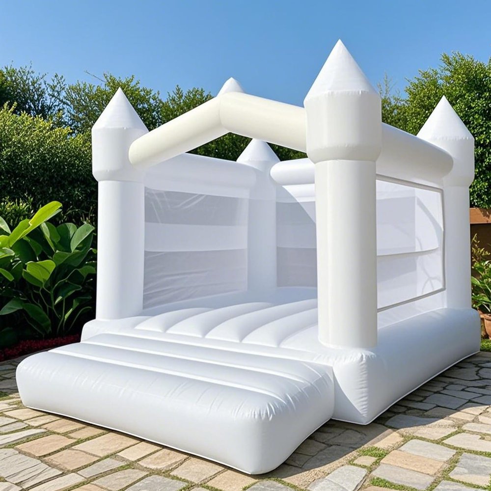 AEOR Party Castle Bounce House, 13.12 ft L x 9.85 ft W x 8.5 ft H, Bounce House for Kids 3-5 Birthday Party Event