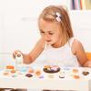 50 PCS Miniature Food Eggs Cake Milk Ice Cream, Mini Pretend Play Kitchen Cooking Game Party Accessories Toys for Dollhouse Landscape view 4