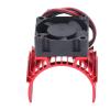 FILFEEL RC Fan for 540 550 Motor, Aluminum Heat Sink Cooling Fan with ABS Material, 29cm Cable, SCX10 90046 AXI03007 Gen8 VS4-10, 30 x 30 x 10mm (Red) view 4