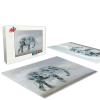 1000 Piece Adult Jigsaw Puzzle, Elephant in The Smoke, Gift for Jigsaw Lovers view 3