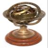 Antique Style Sphere Astrolabe Nautical Marine Tabletop Globe ~ Armillary Sphere Globe Spherical Astrolabe 5" Inch view 1