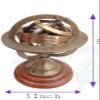 Antique Style Sphere Astrolabe Nautical Marine Tabletop Globe ~ Armillary Sphere Globe Spherical Astrolabe 5" Inch view 2