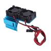 FILFEEL ESC Cooling Fan and Motor Fan Set for with Aluminum Alloy & Plastic, Compatible with Velineon 3s, IP44 Water Proof Rating for RC Vehicles (Blue) view 3