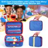 OCXLLEATLY Hard Shell Case for Little Tikes Story Dream Machine Books Starter Set, Many Story Collection, Storytime/Little Golden Book Toys Storage Travel Bag (Blue, Small) view 2
