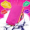 OCXLLEATLY Hard Shell Case for Little Tikes Story Dream Machine Books Starter Set, Many Story Collection, Storytime/Little Golden Book Toys Storage Travel Bag (Rose Pink, Large) view 3