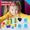 100 Math Linking Cubes, Math Cubes with 320 Reusable Stickers Manipulative Geometric Shapes Connecting and Counting Snap Blocks for Early Math & Construction, Educational Toy for Preschool, Homeschool view 3