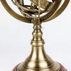 Brass Vintage style Brass Collectible Engraved Brass Armillary Nautical Sphere Vintage World Globe 5 inches view 3