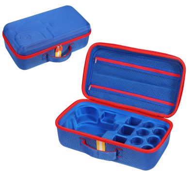 OCXLLEATLY Hard Shell Case for Little Tikes Story Dream Machine Books Starter Set, Many Story Collection, Storytime/Little Golden Book Toys Storage Travel Bag (Blue, Large)