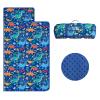 Kids Nap Mat Portable Slumber Bags with Removable Pillow and Blanket for Girls Boys, Lightweight Extra Large Sleeping Bag for Preschool Camping Daycare view 1