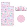 Kids Nap Mat Portable Slumber Bags with Removable Pillow and Blanket for Girls Boys, Lightweight Extra Large Sleeping Bag for Preschool Camping Daycare view 1