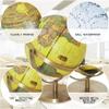 Geographic Globes 720 Rotating Globe With Metal Bracket Globes Hd Easy To Read English Version World Globe Learning Geographic Globes Fun view 3