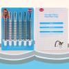 6-Pack Silicone Pacifier Clips for Babies, Safe Teething Beads, Rust-Free Holders, Baby Boy and Girl Essentials, Newborn Must-Have Accessories, BPA-Free view 4