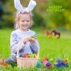 12 PCS Easter Eggs Filled with Dinosaur Toys - Surprise Hatching Eggs for Kids | Perfect for Easter, Birthday Party Favors, Fun Educational Toys for Home & School Play view 2