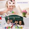 12 PCS Easter Eggs Filled with Dinosaur Toys - Surprise Hatching Eggs for Kids | Perfect for Easter, Birthday Party Favors, Fun Educational Toys for Home & School Play view 3