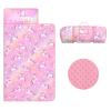 Kids Nap Mat Portable Slumber Bags with Removable Pillow and Blanket for Girls Boys, Lightweight Extra Large Sleeping Bag for Preschool Camping Daycare view 1