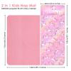 Kids Nap Mat Portable Slumber Bags with Removable Pillow and Blanket for Girls Boys, Lightweight Extra Large Sleeping Bag for Preschool Camping Daycare view 2
