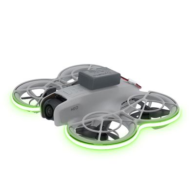 SZZCNOX NEO Drone LED Light Strip UAV Aircraft Dazzling Color High Brightness Lighting Strip, Glowing Night Flight Lamp LED Warning Light Bar for DJI Neo Drone Accessories (Fluorescent Green)