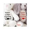 2025 Easter Personalized Plush Bunny Custom Name Children'S First Bunny Gift Newborn Memorial Gift Encouragement Gift (heaven is only a hug away) view 1