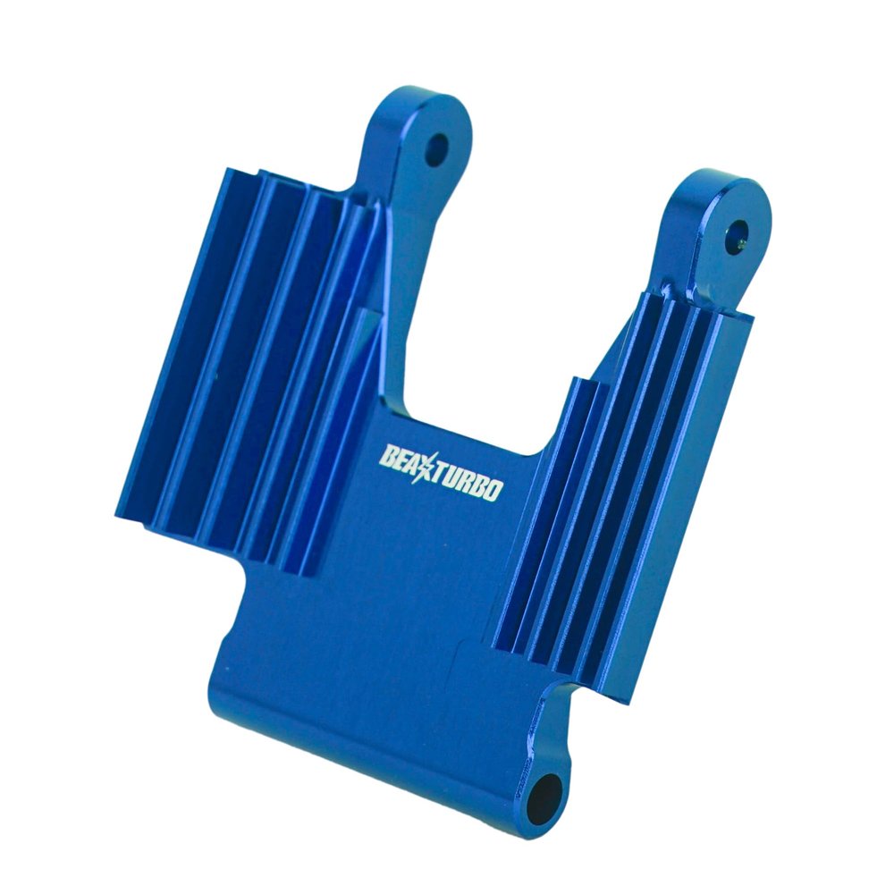 BeaxTurbo Racing Upgrade Parts CNC Aluminium 7075# Crash Structure for LOSI PROMOTO MX 1/4 LOS261010 (Blue)