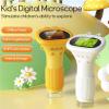 2in Microscope for Kids, 1000X Zoom Handheld Digital Microscope, Real Time Imaging Portable Microscope Camera with 8 Adjustable LEDs for Children Students, Scientific Exploration view 2