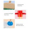 RiToEasysports Kids Cleaning Toy Set, Housekeeping Toys Broom Mop Duster Dustpan Brush Toy for Children view 4