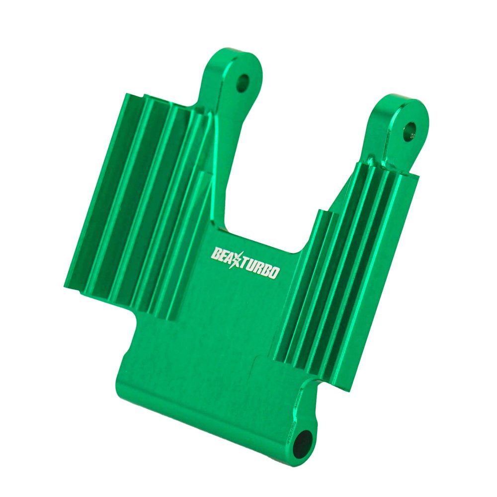 BeaxTurbo Racing Upgrade Parts CNC Aluminium 7075# Crash Structure for LOSI PROMOTO MX 1/4 LOS261010 (Green)