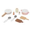 Janod - Children's Wooden Kitchenette - Small Children's Kitchen - Equipped with Oven, Sink and 10 Accessories Included - Rotating Sound Buttons - Imitation Toy and Awakening - from 2 Years Old view 4
