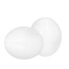 50 Pcs False Eggs Plastic Solid Simulation Eggs for Dove Breeding Hatching, Multifunctional Accessory for Home Use view 4