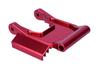 BeaxTurbo Racing Upgrade Parts CNC Aluminium 7075# Crash Structure for LOSI PROMOTO MX 1/4 LOS261010 (red) view 4