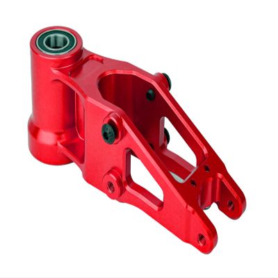 BeaxTurbo Racing Upgrade Parts CNC Aluminum 7075# Front Bulkhead for losi promoto mx 1/4 LOS261012 (red)