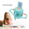 Bewinner Smart Drawing Robot, Interactive Educational Drawing Robot, Montessori Drawing Learning with 100 Word Cards, Art Enlightenment Interactive Early Education, Ages 5+ (Light Green) view 3