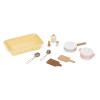 Janod - Wooden Children's Kitchen - Equipped with Oven, Sink and 11 Accessories Included - Rotating Sound Buttons - Imitation Toy and Learning - from 2 Years, J06641, Yellow view 4
