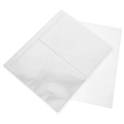 HAPINARY 1bag Stamp Display Book Inserts Paper Currency Sleeves Portable Banknote Case Protection Bags