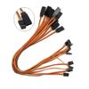 10pcs 300mm 11.8in Servo Extension Lead Wire Cable 26AWG Universal JR Spektrum Futaba view 3