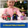 Paw Patrol Holiday Vehicle Bundle, Holiday-Themed Chase, Marshall & Skye Action Figures & Rescue Vehicles, Kids Toys for Boys & Girls Ages 3 & Up view 2