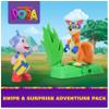 Dora, Swipe & Surprise Adventure Pack, with Boots & Swiper Toy Figures and 2 Accessories, Kids Toys for Girls & Boys Ages 3 and Up view 2