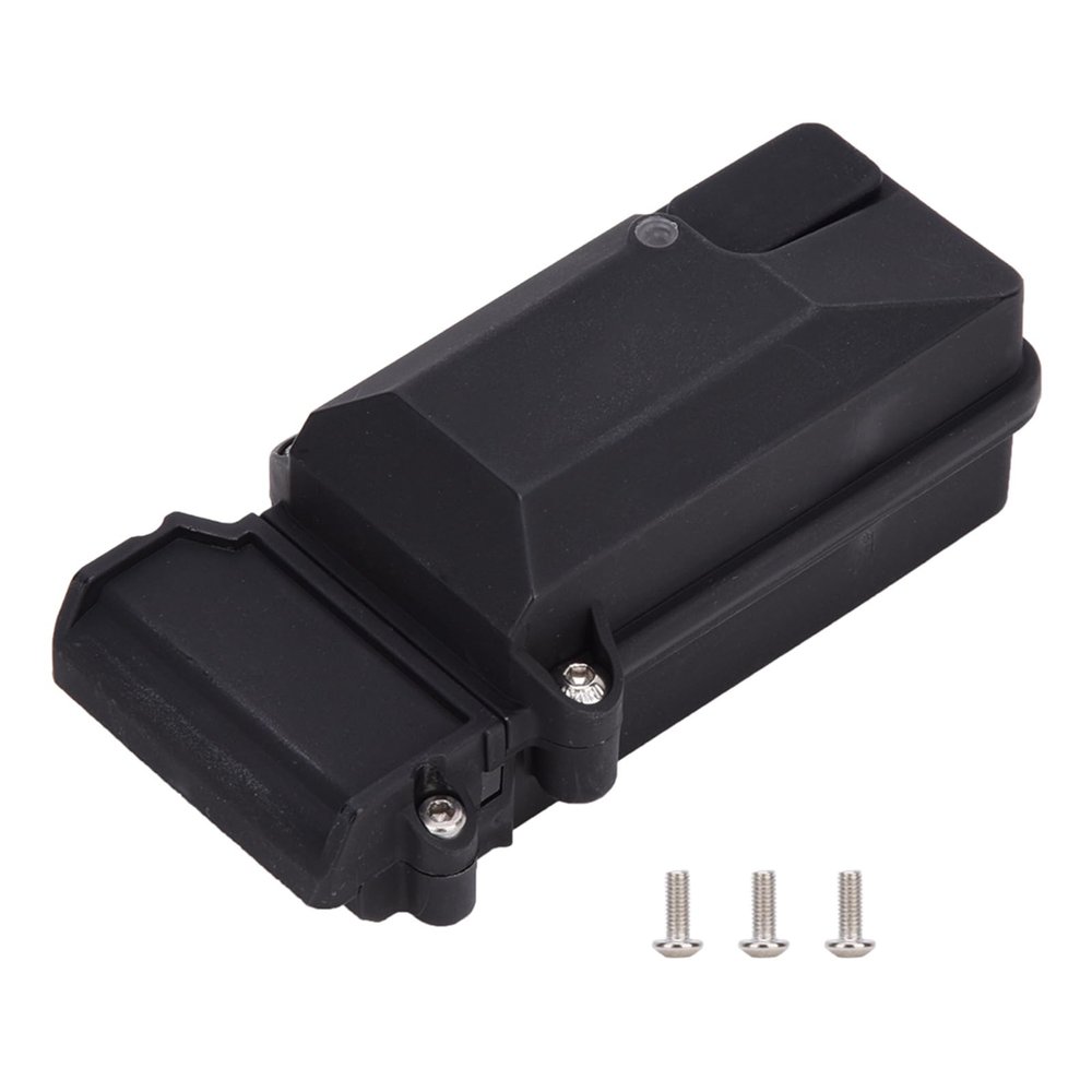 plplaaoo RC Car Receiver Box Anti Water and Sturdy 9.3x8x5cm Easy Installation Replacement for RC Vehicles