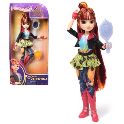 Unicorn Academy, Power of Friendship Valentina with Hand Mirror & 5 Fashion Accessories, 9.5, Dolls & Unicorn Toys for Girls Ages 4 and up