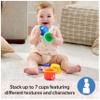 Ms. Rachel Official Rainbow Stacking Cups 7-Pack, Educational Toys & Toddler Toys for Girls & Boys Ages 6 Months to 2+ Years view 3