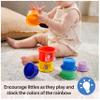 Ms. Rachel Official Rainbow Stacking Cups 7-Pack, Educational Toys & Toddler Toys for Girls & Boys Ages 6 Months to 2+ Years view 4