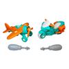 Channie's Take Apart Motorcycle and Airplane Building Toy for Kids, Construction Kit with Drill, Educational Stem Toys for Boys view 1