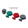 BoardGameSet 50PCS Forest Tree Meeple Token | Board Game Pieces Accessories Meeples, Brown view 2
