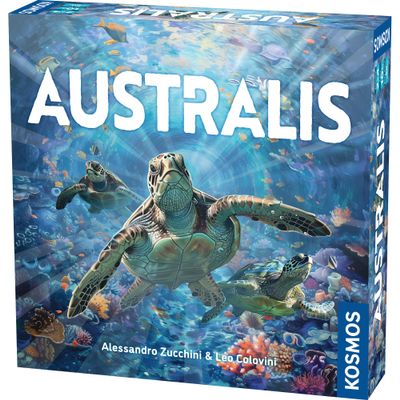 Australis | Explore The Nature of The Ocean | DICE Drafting Game | 2-4 Players | Ages 10 and UP | 60 Minute Playtime | Thames & Kosmos