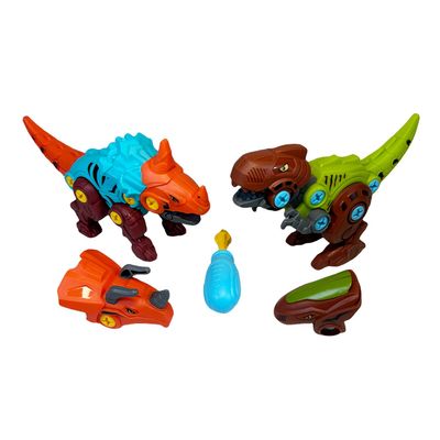 Channie's Take Apart Dinosaur Stem Toys for Kids, Build A Dinosaur Drill Kit, Educational Assembly Toy for Kids, Mystery Set