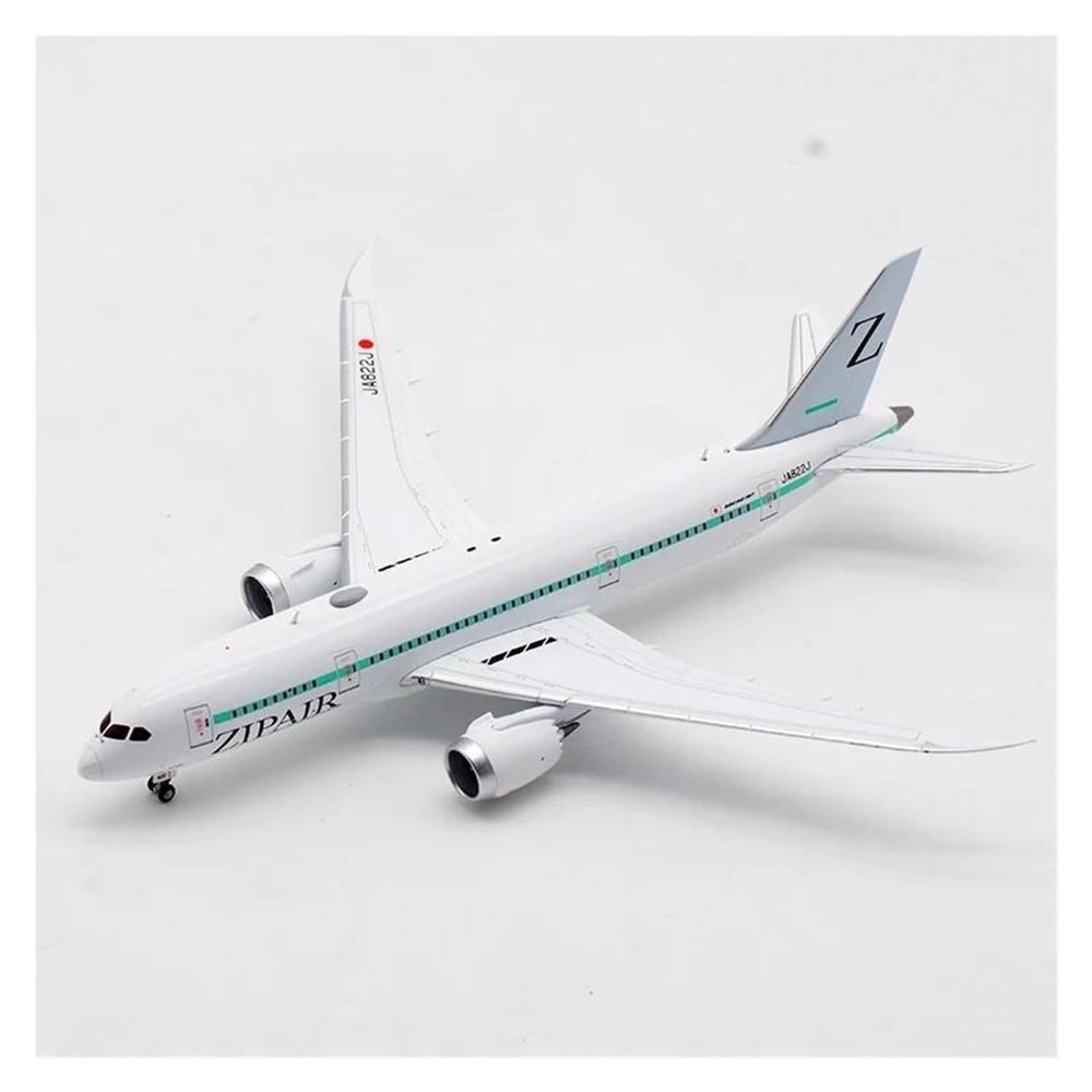 LIUSANGLIU Scale Aircraft 1:400 for B787-8 JA822J Zip Air Airline Model Alloy Display Airplane Model Decorative Souvenirs Gifts Suitable for Display