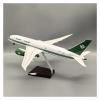 LIUSANGLIU Scale Aircraft 47CM 1/130 for Saudi Airline Airplane Model 787 B787 Dreamliner Aircraft Resin Plane Model Suitable for Display view 2