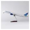 LIUSANGLIU Scale Aircraft 47CM 1/157 for 777 B777 Aircraft United Airlines Model Resin Passenger Aircraft Model Decoration Office Suitable for Display(No Light) view 1