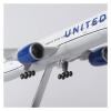 LIUSANGLIU Scale Aircraft 47CM 1/157 for 777 B777 Aircraft United Airlines Model Resin Passenger Aircraft Model Decoration Office Suitable for Display(No Light) view 4