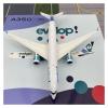 LIUSANGLIU Scale Aircraft 1:400 for A350-900XWB Planes Model Airplanes Spain Evelop Airlines Model Alloy Plane Model Suitable for Display view 4
